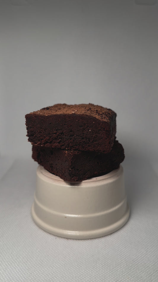 unsugared real chocolate fudge brownies